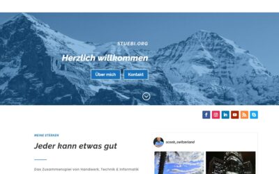 Neue Webseite lanciert