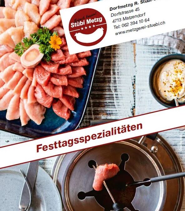 Festtagsflyer